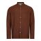 Anton Flannel Shirt - Rust Brown