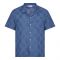 Dot Cotton Road Shirt - Blue