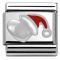 Nomination SilverShine Santa Heart Charm - Silver