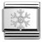 Nomination SilverShine Christmas Snowflake Charm
