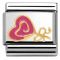 Nomination Lollipop Heart Charm - Enamel