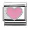 Nomination Composable Pink Heart - Stainless Steel