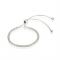 Argento Recycled Silver Mesh Pull Friendship Bracelet - Adjustable
