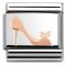 Nomination Rose Gold Heel Shoe Charm - Stainless Steel