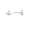 Vivienne Westwood Silver Lorelei Studs