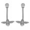 Olivia Burton Silver Bee Ear Jackets - Silver