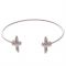 Olivia Burton Silver Bee Open Bangle - Silver
