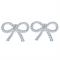 Olivia Burton Silver Bow Earrings - Silver