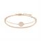 Swarovski Rose Gold Double Bangle - Adjustable