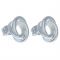 Olivia Burton Forget Me Knot Silver Stud Earrings - Silver