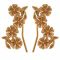 Olivia Burton Lace Detail Crawler Gold Earrings - Gold