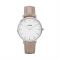 CLUSE La Bohème Silver & Hazelnut Watch