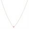 Karma Rose Gold Pink Tri Opal Necklace - Rose Gold