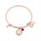 Karma July Birthstone Rose Gold Bangle