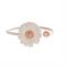 Olivia Burton Silver & Rose Gold Daisy Ring - Silver