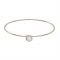 CLUSE Idylle Gold Marble Hexagon Bangle Bracelet