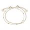 CLUSE Gold Set of Two Fine Bracelets