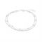 Argento Silver Double Layer Bead Anklet - 925 Silver