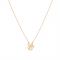 August Woods Rose Gold Love Script Necklace - Assorted
