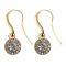 Pilgrim Gold Drop Clementine Earrings