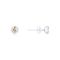 Karma Silver April Stud Earrings