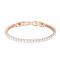 Swarovski Rose Gold Deluxe Tennis Bracelet