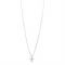 Pilgrim Silver Crystal Cross Necklace