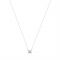 Swarovski Attract Silver Square Necklace