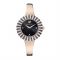 Swarovski Crystal Rose Black + Rose Gold Watch - Rose Gold