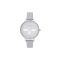 Olivia Burton 3D Bee Silver Glitter Eco Friendly Watch - Silver