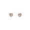 Ted Baker Rose Gold Small Heart Earrings