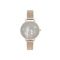Olivia Burton Winter Wonderland Pale Rose Gold Mesh Watch - Rose Gold