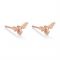 Olivia Burton Lucky Bee Rose Gold Earrings