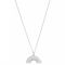 Olivia Burton Silver Rainbow Necklace - Silver