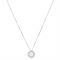 August Woods Silver Crystal Pearl Necklace - Silver