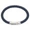 Little Star Hugo Boys Navy leather Bracelet