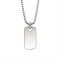 Little Star Otis Mens Tag Necklace - 50cm