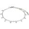 Pilgrim Silver Panna Disc Bracelet