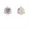 Kate Spade New York Brilliant Crystal Trio Prong Earrings - Silver