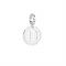 Rebecca Silver Letter D Charm - Silver