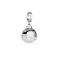 Rebecca Silver Crystal Orb Charm - Silver