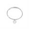 Rebecca Silver Crystal Letter G Bracelet - Silver