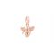 Rebecca Rose Gold Bee Charm - Rose Gold