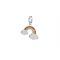 Rebecca Silver Rainbow Charm - Silver