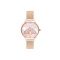 Olivia Burton Rainbow Bee Rose Gold Mesh Watch