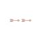 Olivia Burton Rose Gold Arrow Stud Earrings