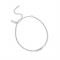 ChloBo Silver Cute Lucky Elephant Anklet - Silver