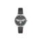 Olivia Burton Black & Silver Sparkle Bee Watch - Silver
