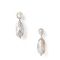 Kate Spade New York Silver Crystal Rock Drop Earrings - Silver