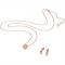 Swarovski Millenia Pink Set - Rose Gold